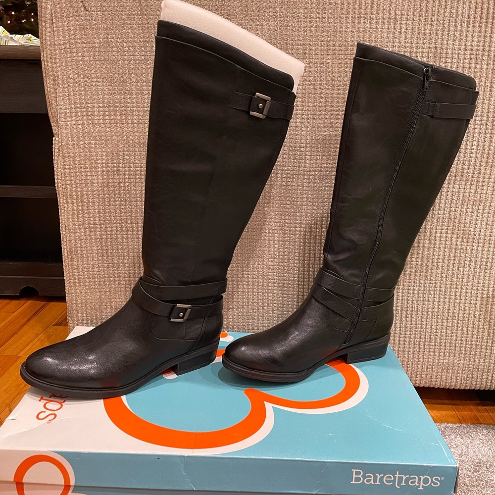 Bare Traps, Yakima Riding Boots, Black, Size 9M
